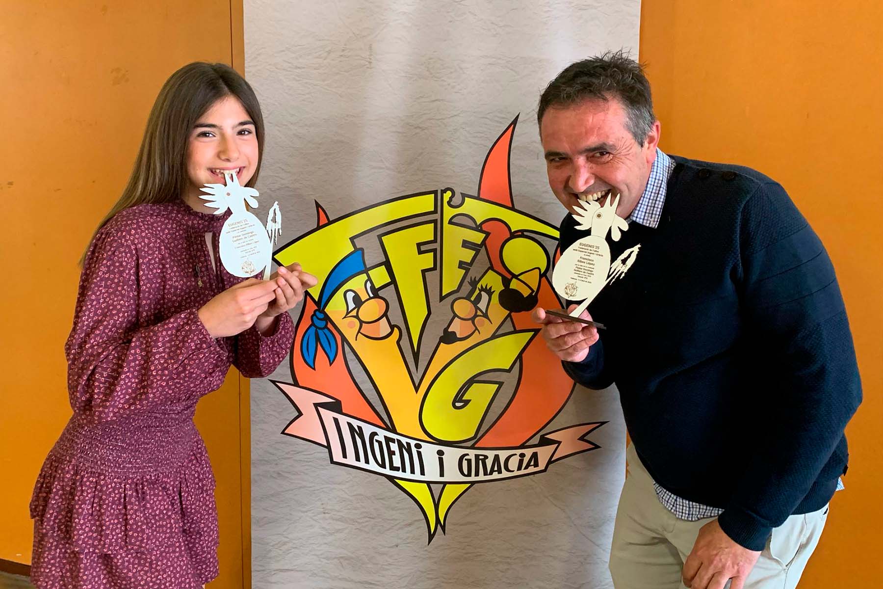 Atención, Atención…! La Falla Pintor Domingo recibe el Premio Eugeni 2025 por su Ingenio y Gracia