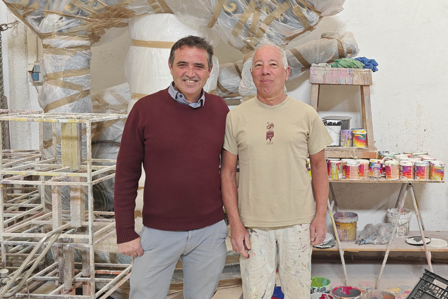 Francisco Ribes y su hijo Bruno continuarán como nuestros artistas falleros en 2026