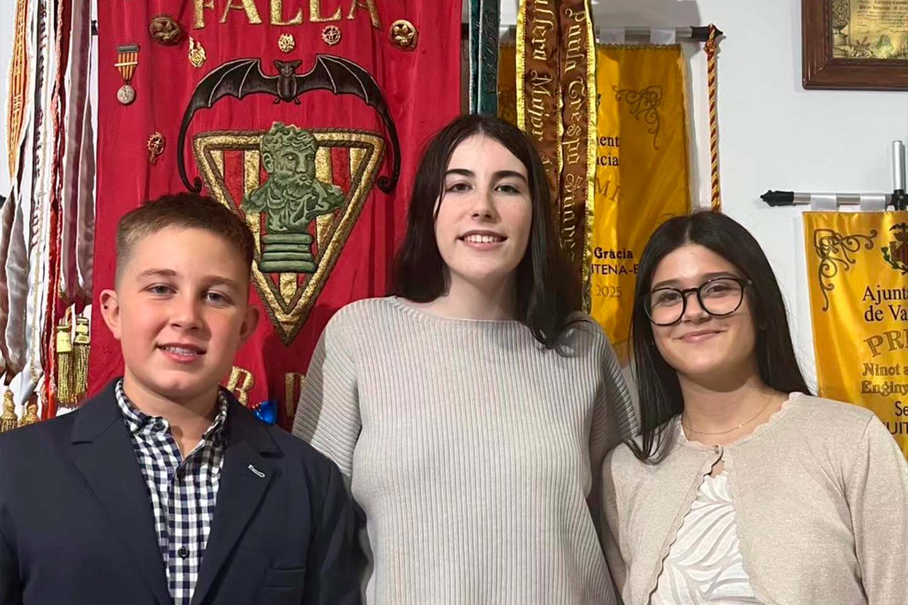 Acto de Proclamación de nuestros Representantes 2026: Sofía, Carolina y Gorka