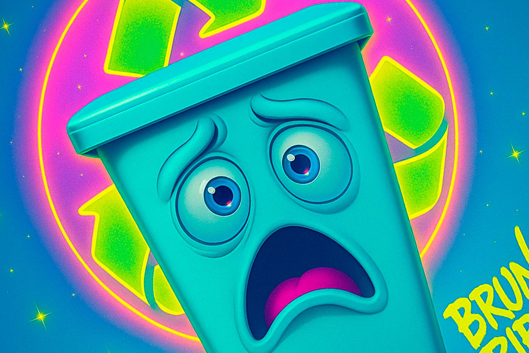 Colores, reciclaje y futuro en la plantà de la falla infantil