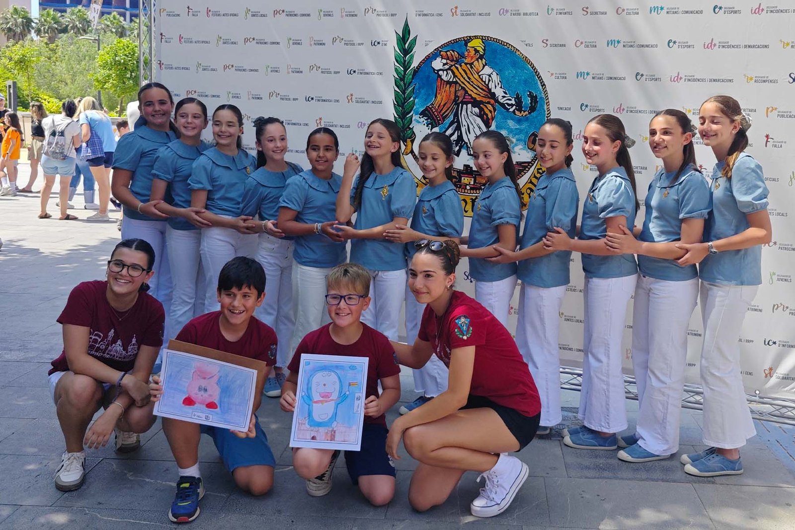 Els artistes més menuts de Pintor Domingo trauen a relluir la seua creativitat