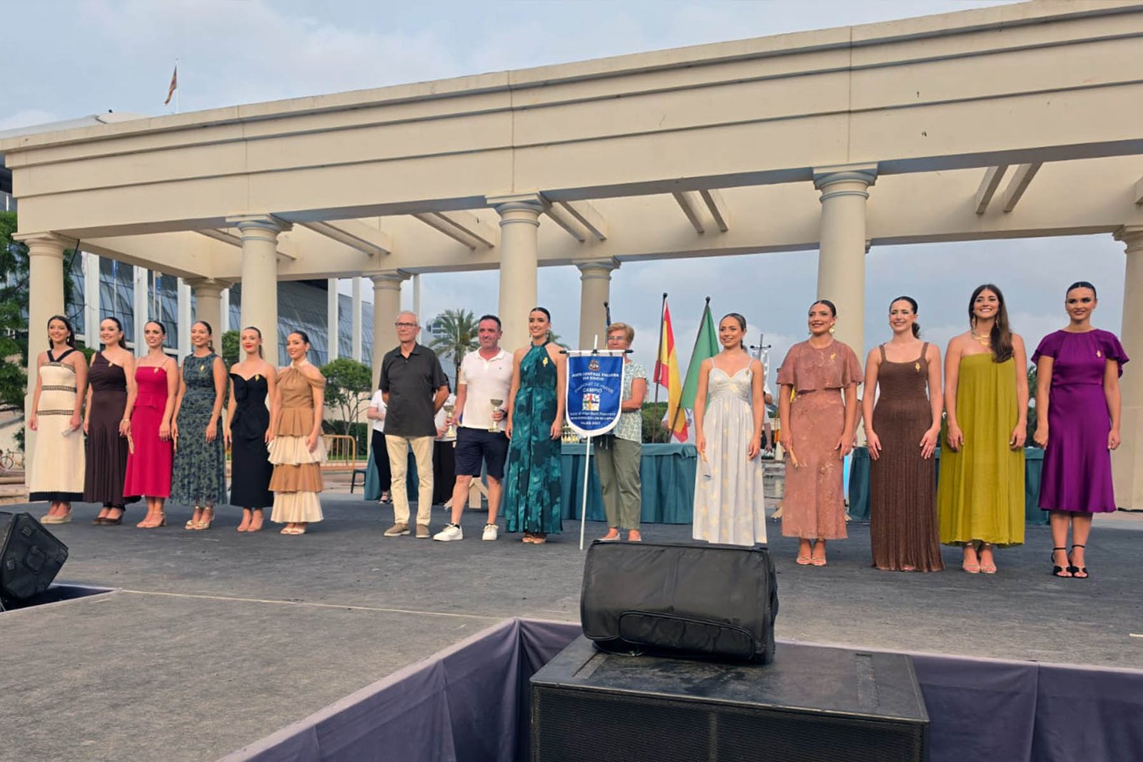 Nuestras campeonas de Parchís reciben su reconocimiento en los Jardines del Palau