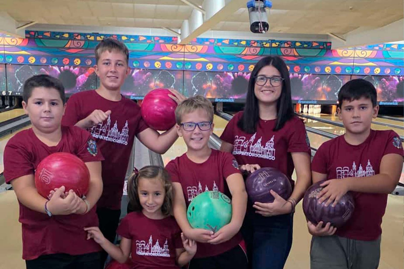 Nuestros infantiles también le dan a los bolos y participan en el primer Campeonato de la Agrupación